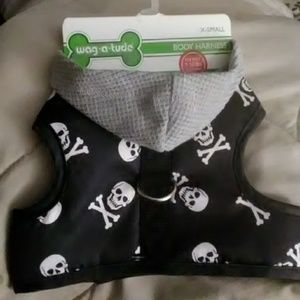 NWT XS 💀 DOG BODY HARNESS